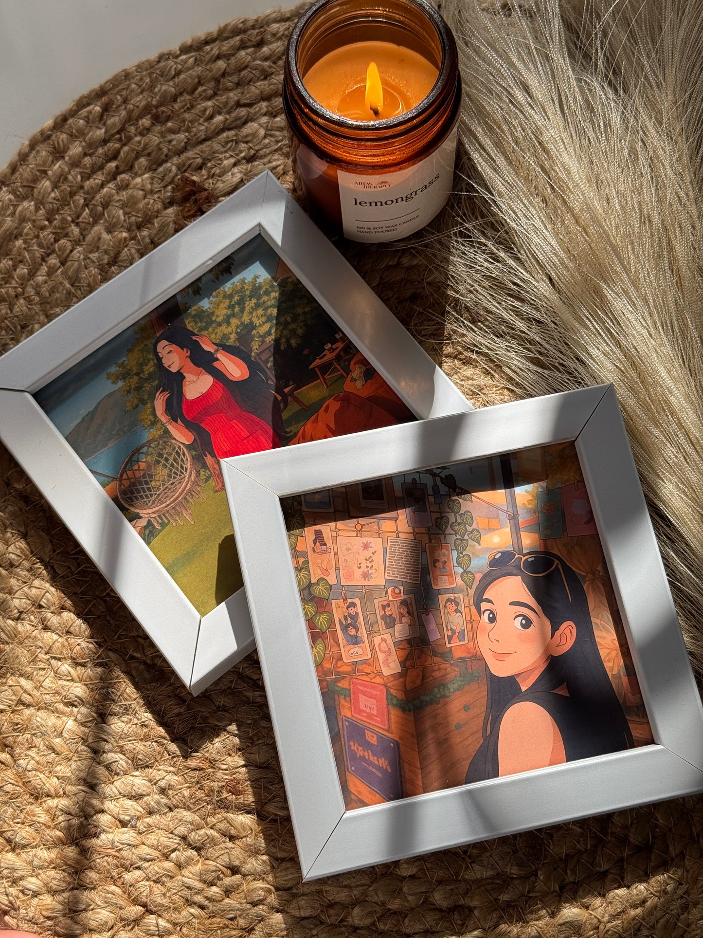 Ghibli Portrait Mini Photo Frame