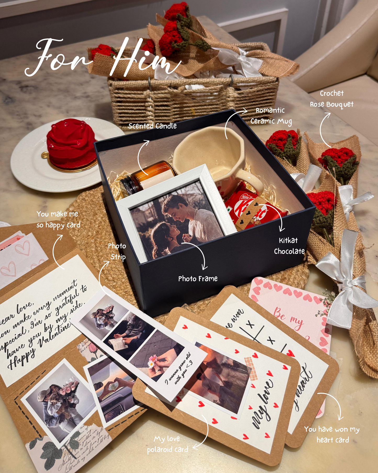 Love in a Box- Valentine's Gift Box For Him