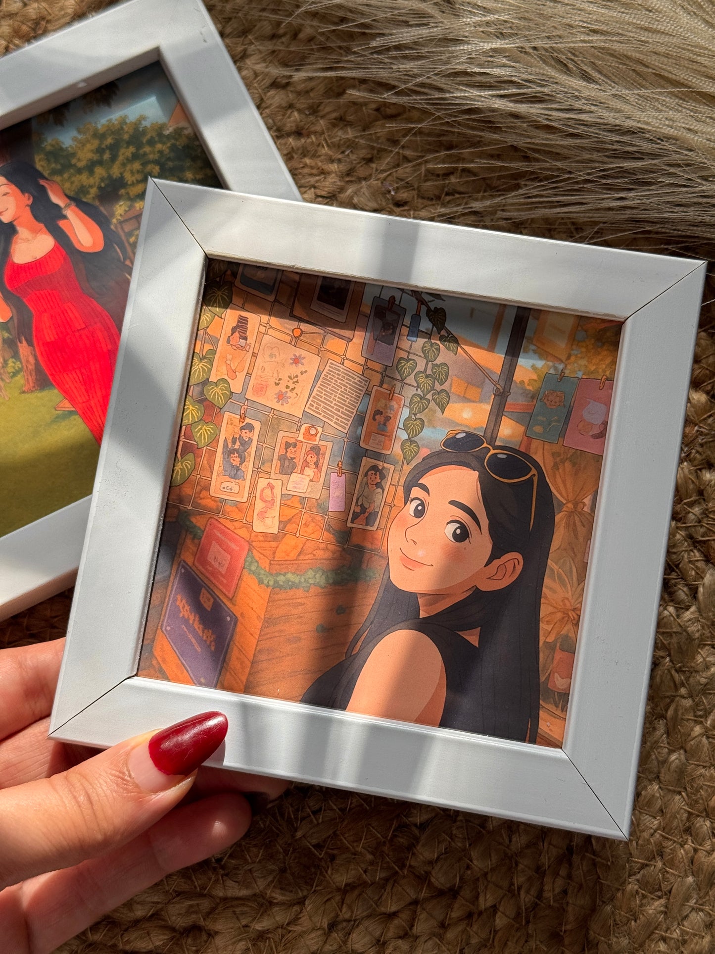 Ghibli Portrait Mini Photo Frame
