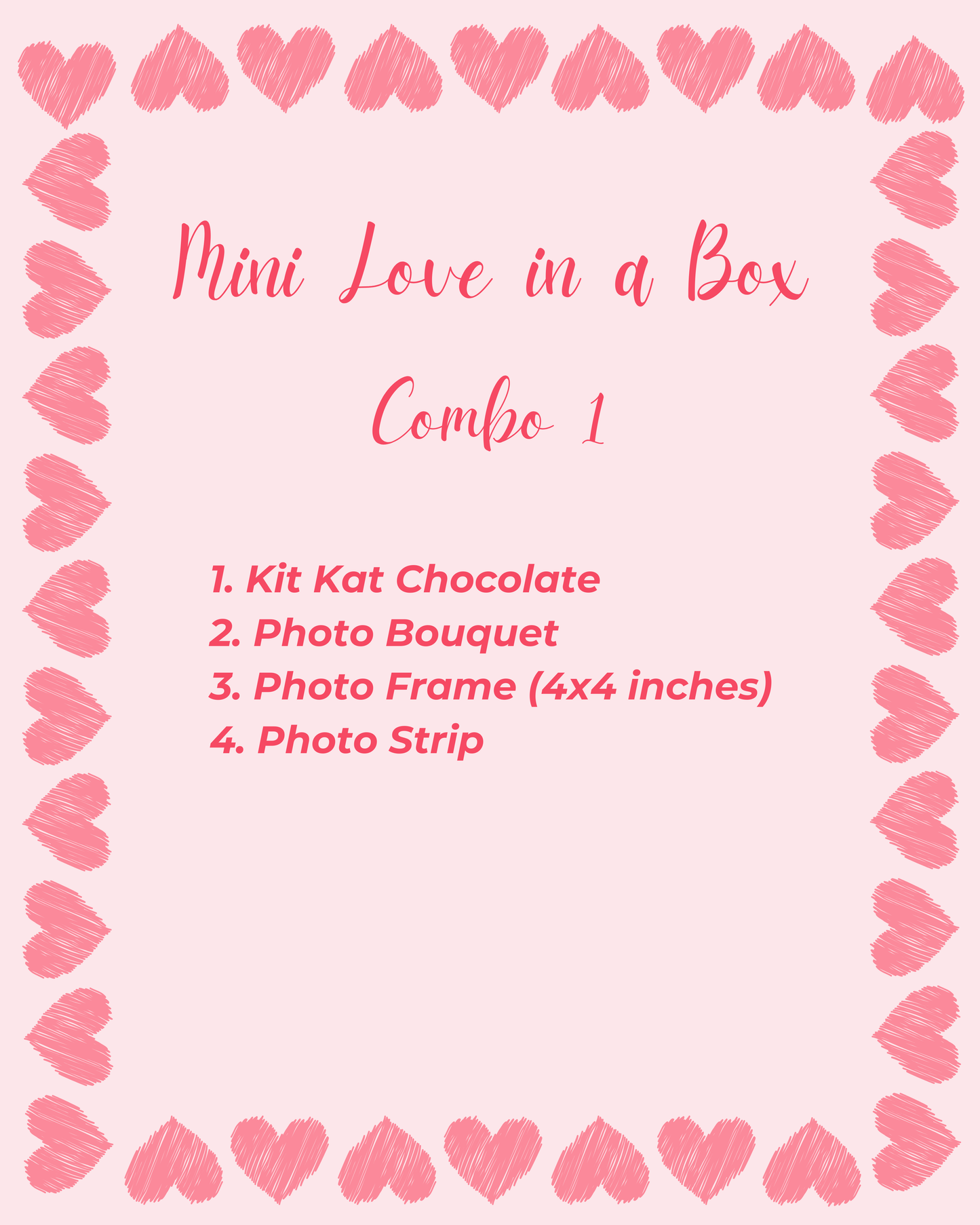 Mini Love in a Box- Valentine's Gift Box For Her