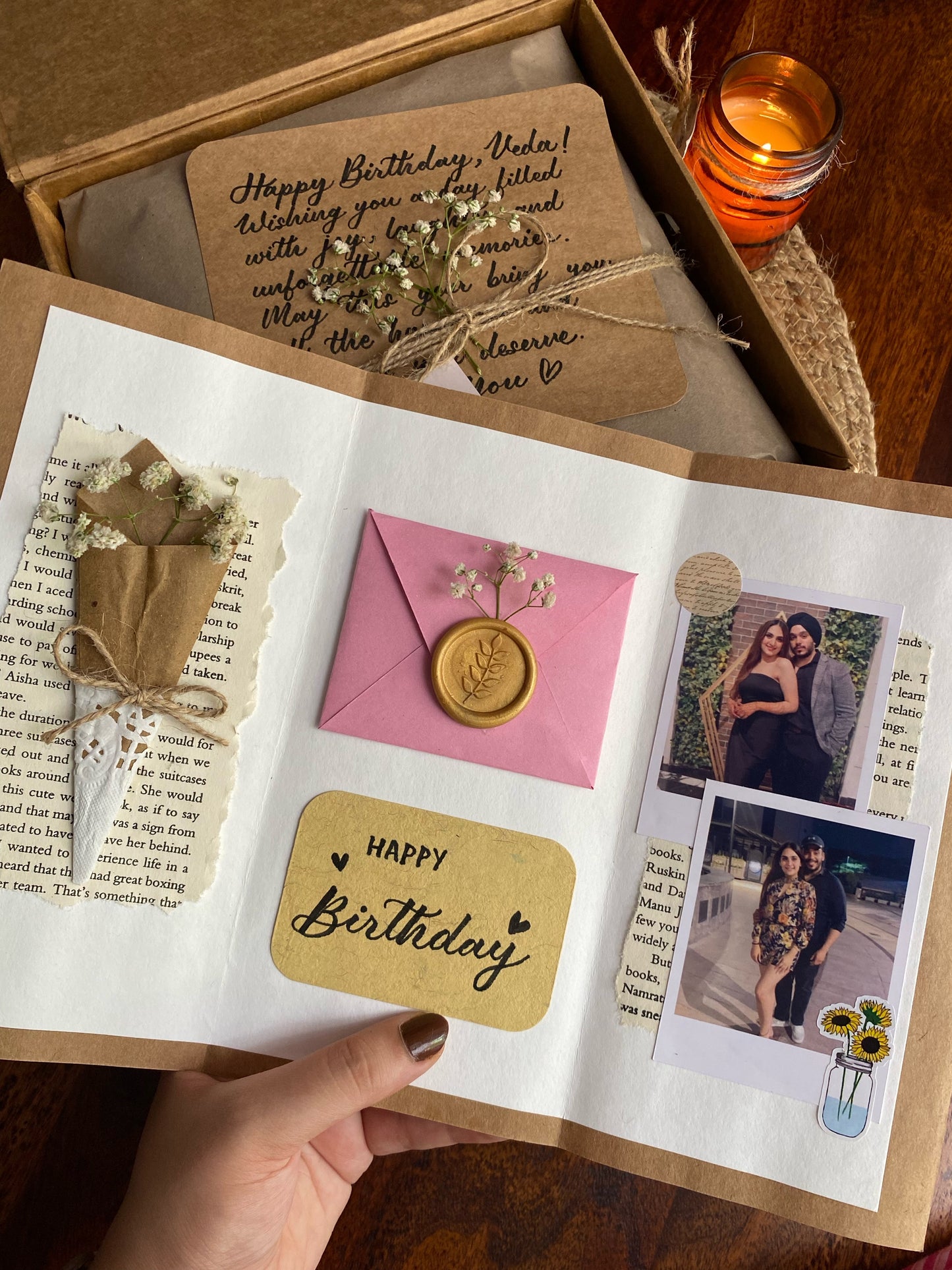 Vintage Flap Greeting Cards