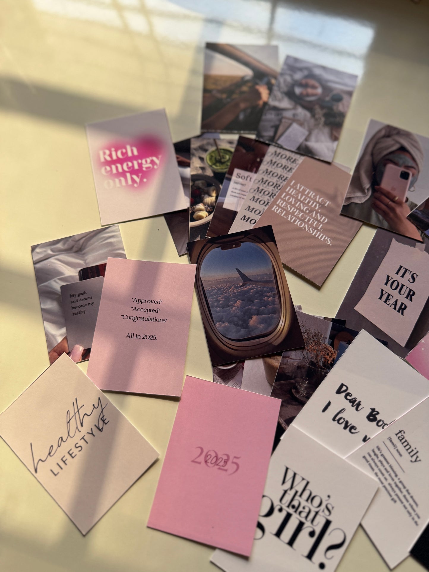 Vision Board Pictures Set