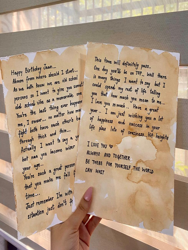 Basic Handwritten Letter