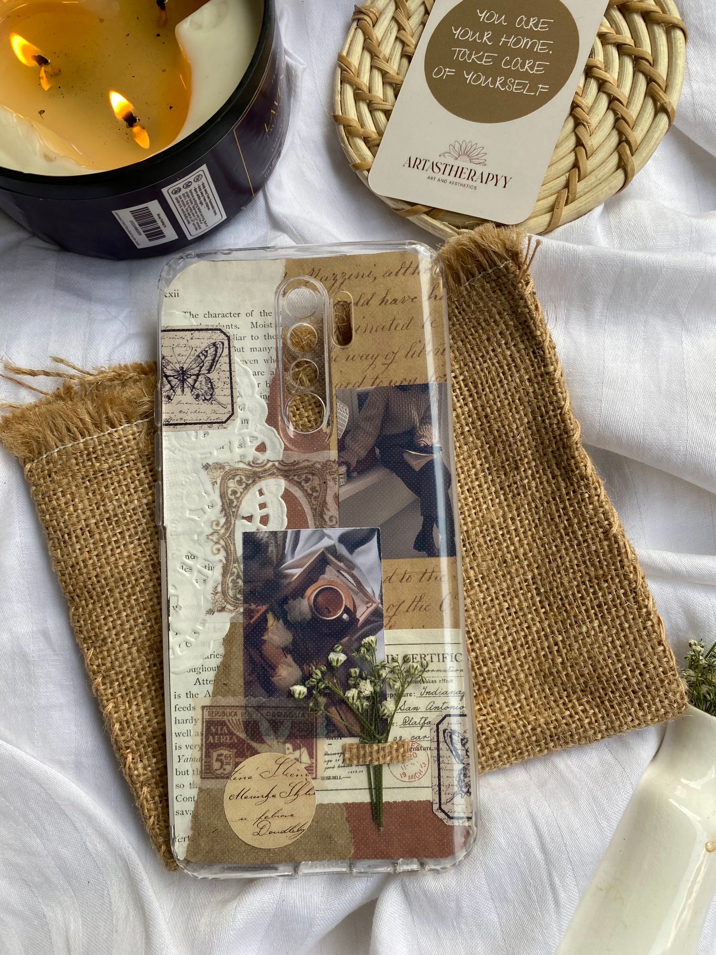 Brown Aesthetic Phone Case