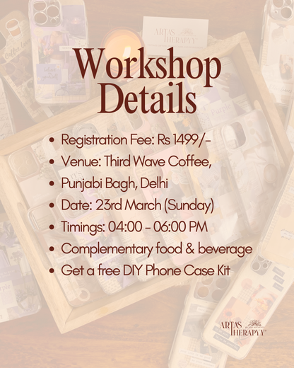 Offline DIY Phone Case Making Workshop