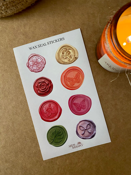 Wax Seal Sticker Sheet