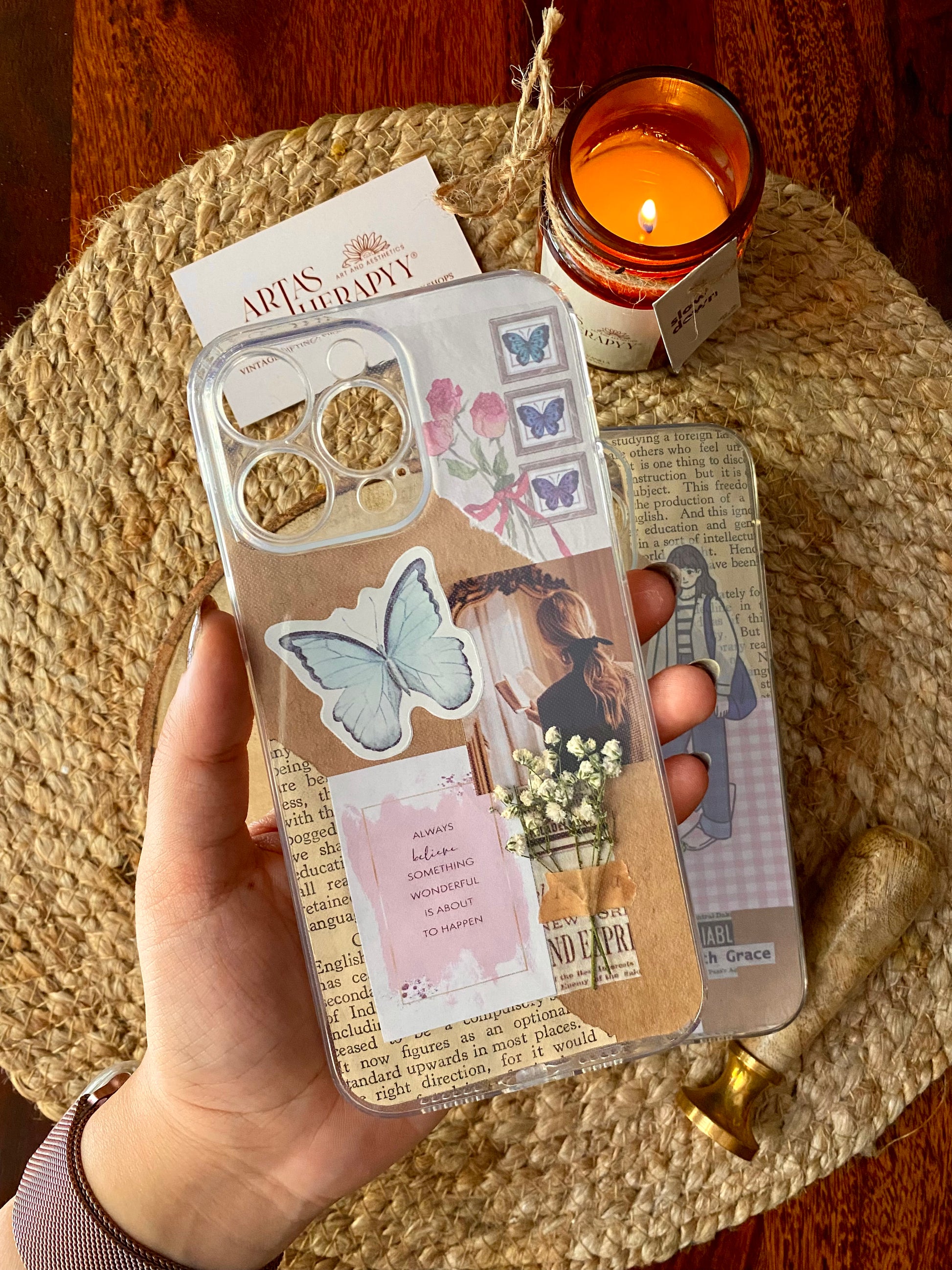 Aesthetic Girl Phone Case - Main Image