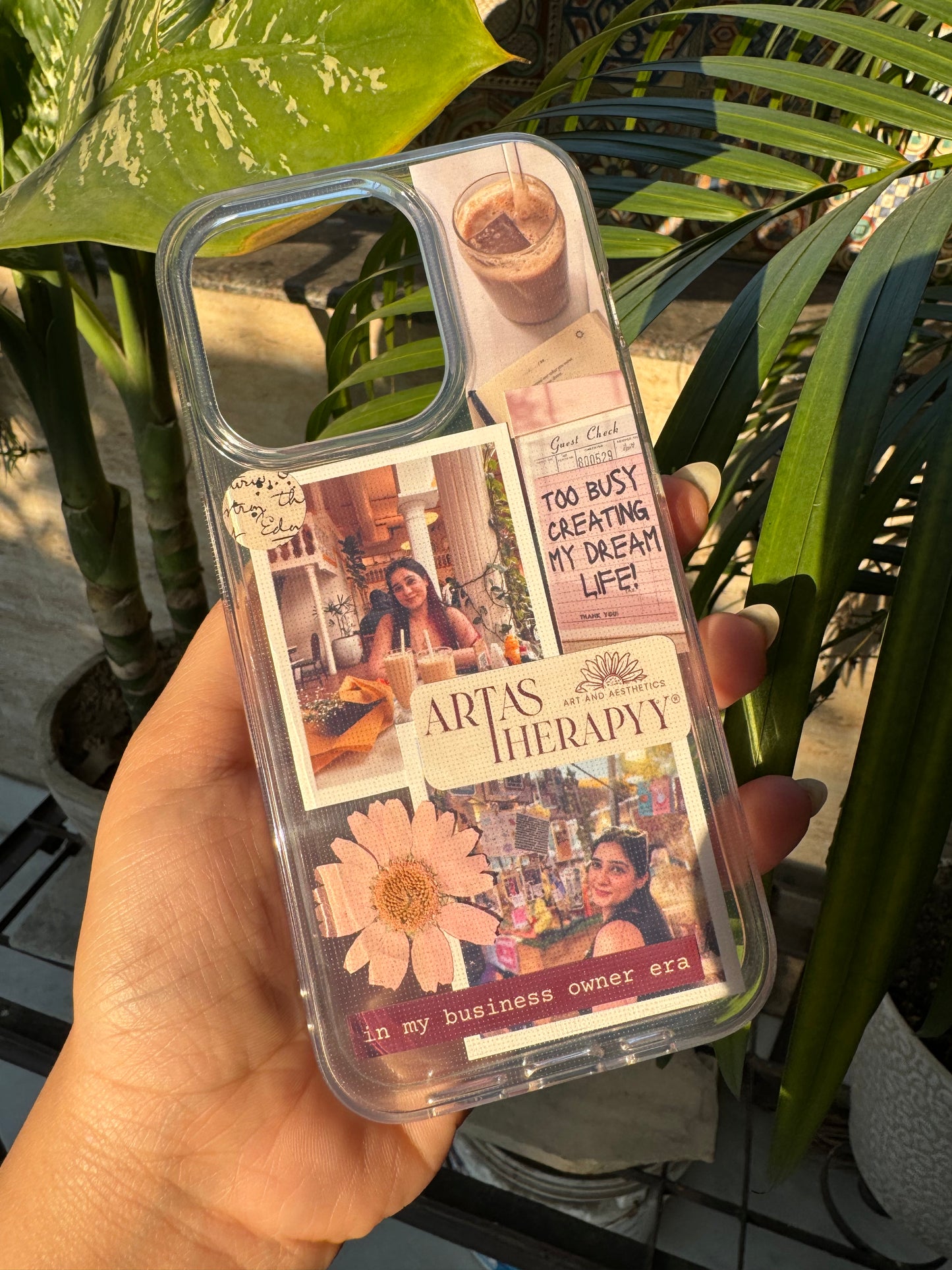 Transparent Base Phone Case