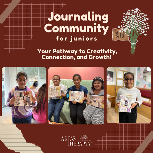 The Junior Crafter's Club- Artastherapyy's Journaling Community for Kids