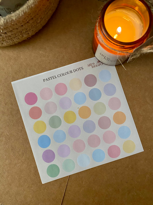Pastel Dots Sticker Sheet