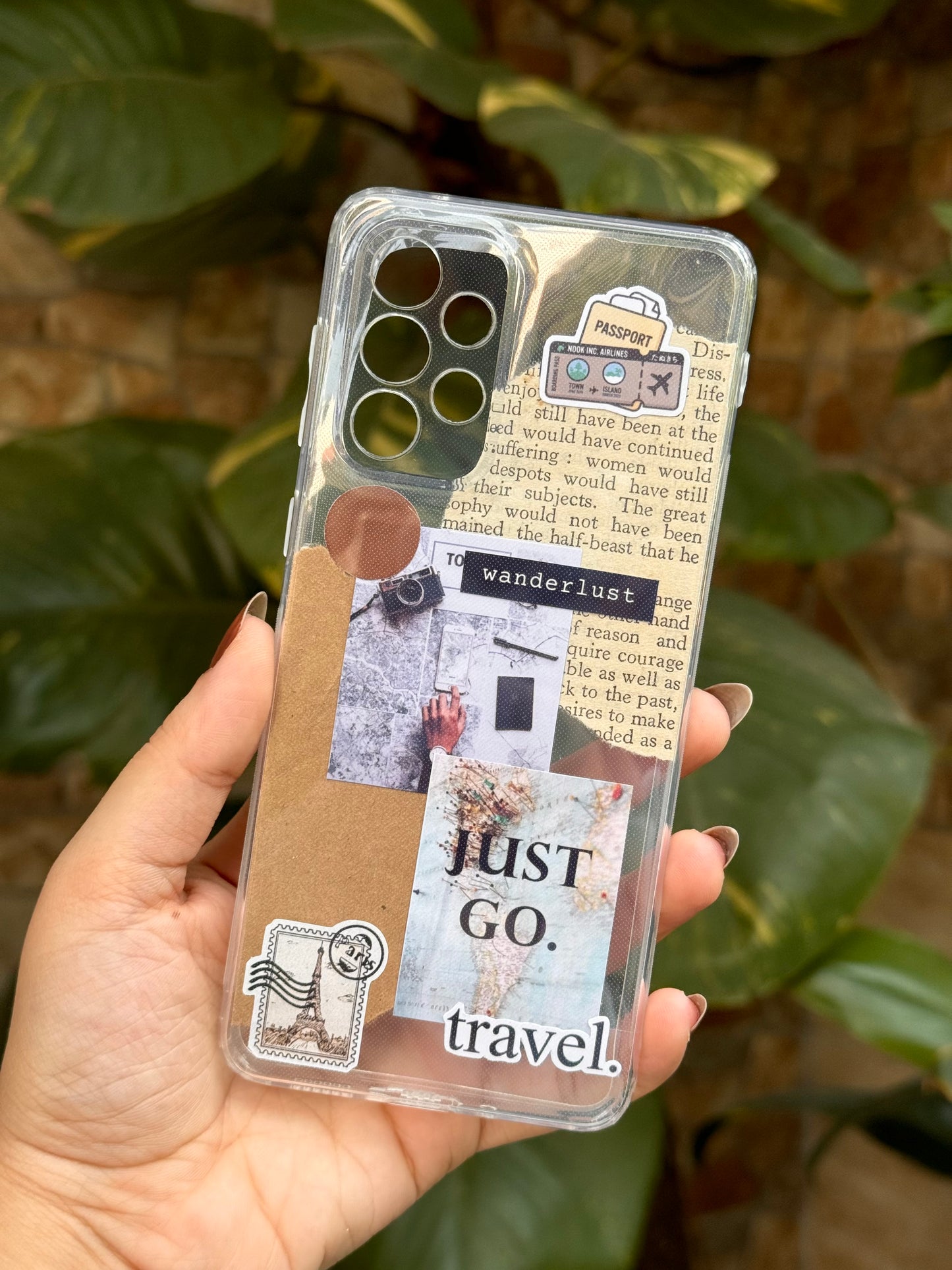 Transparent Base Phone Case