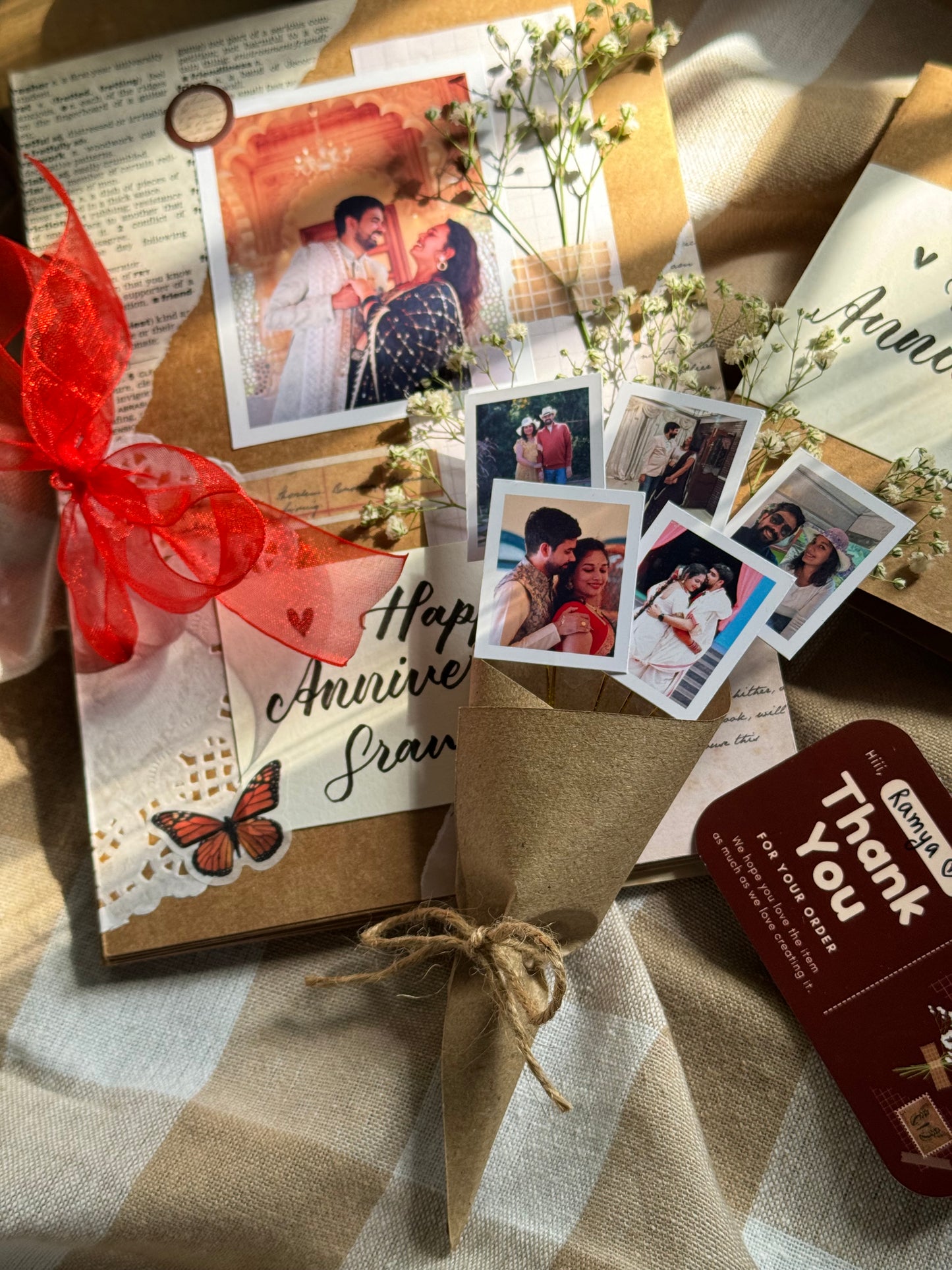 Memory Scrapbook Gift Box