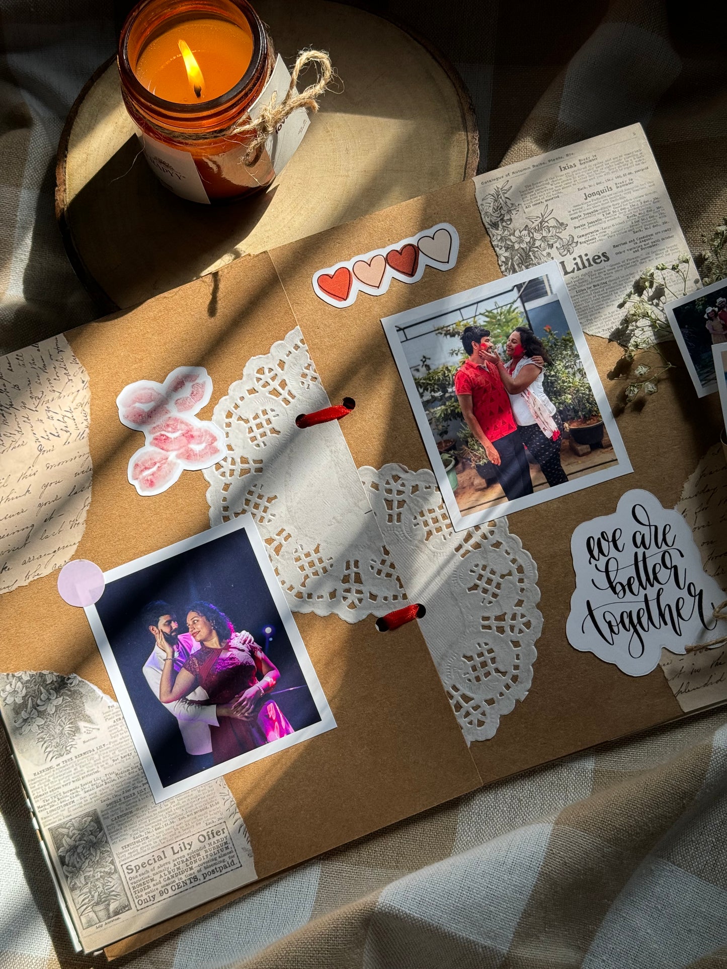 Memory Scrapbook Gift Box