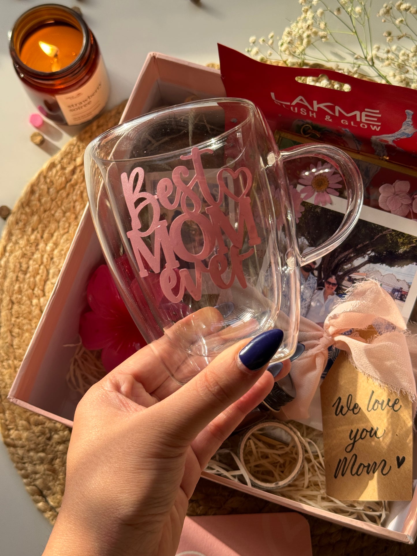 Best Mom Ever Glass Mug