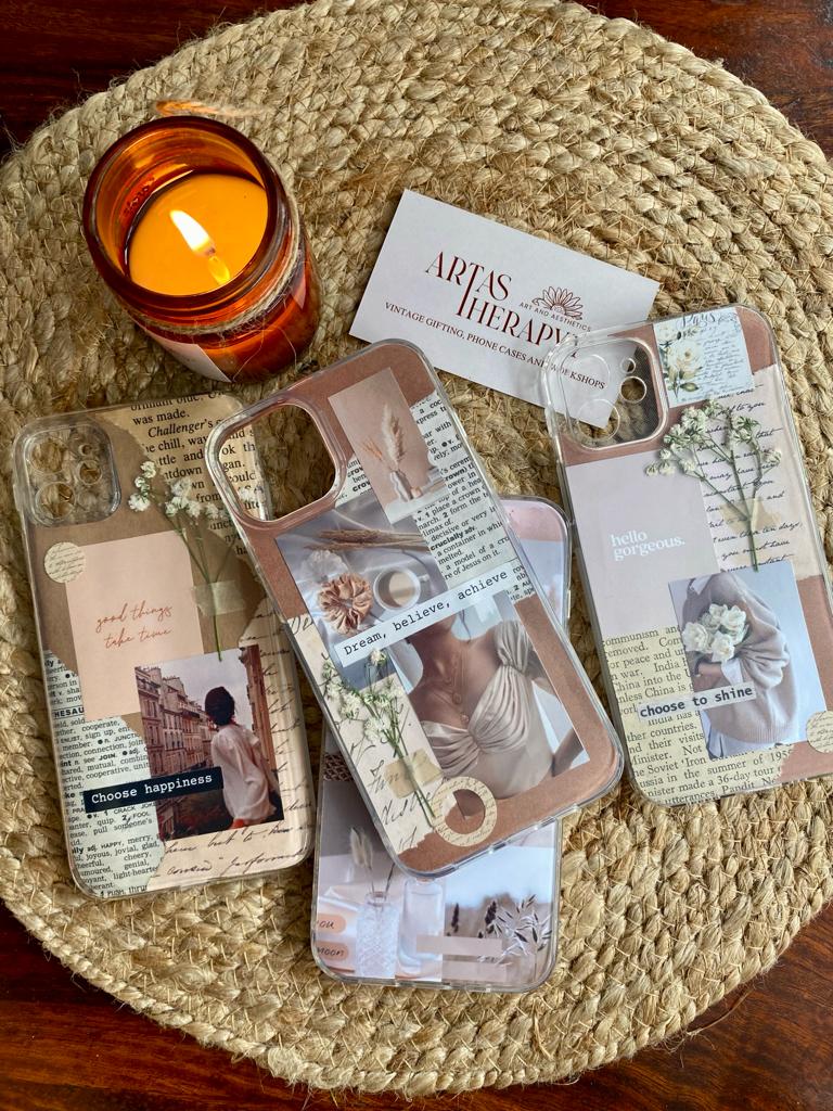 Brown Aesthetic Phone Case