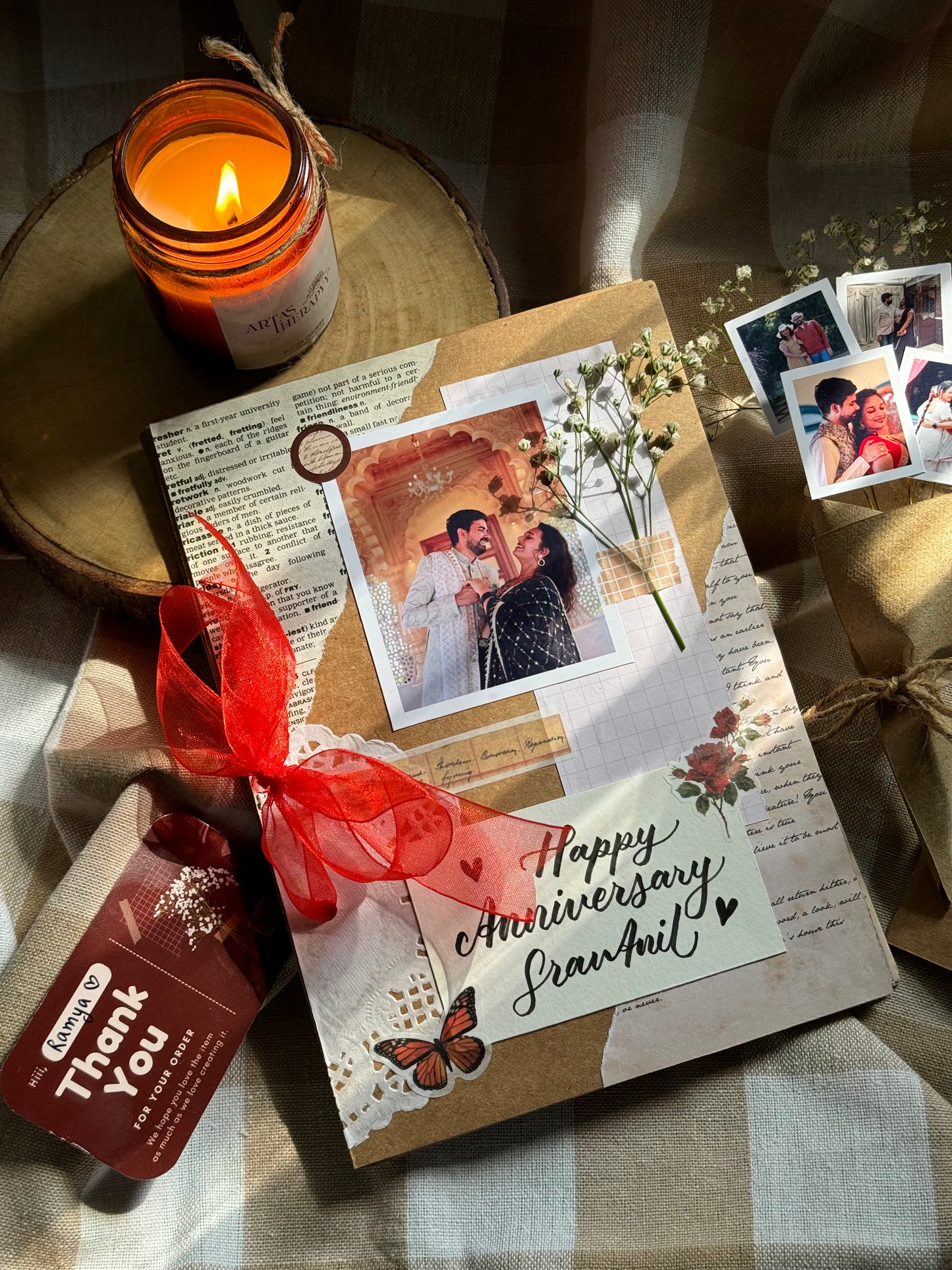 Memory Scrapbook Gift Box