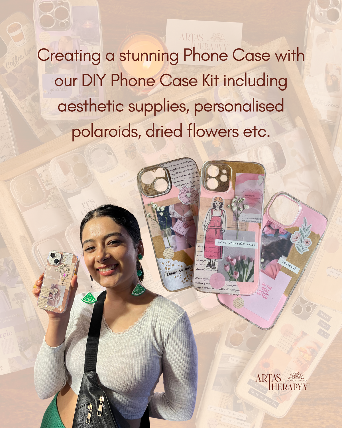Offline DIY Phone Case Making Workshop – Artastherapyy®
