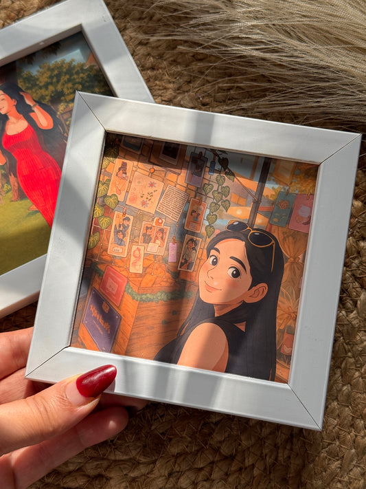 Ghibli Portrait Mini Photo Frame