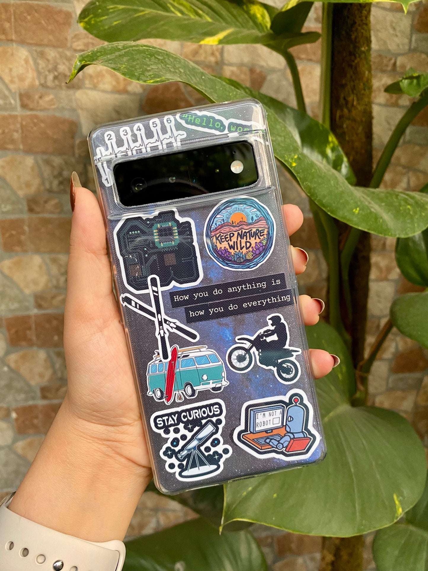 Playful Stickers Phone Case