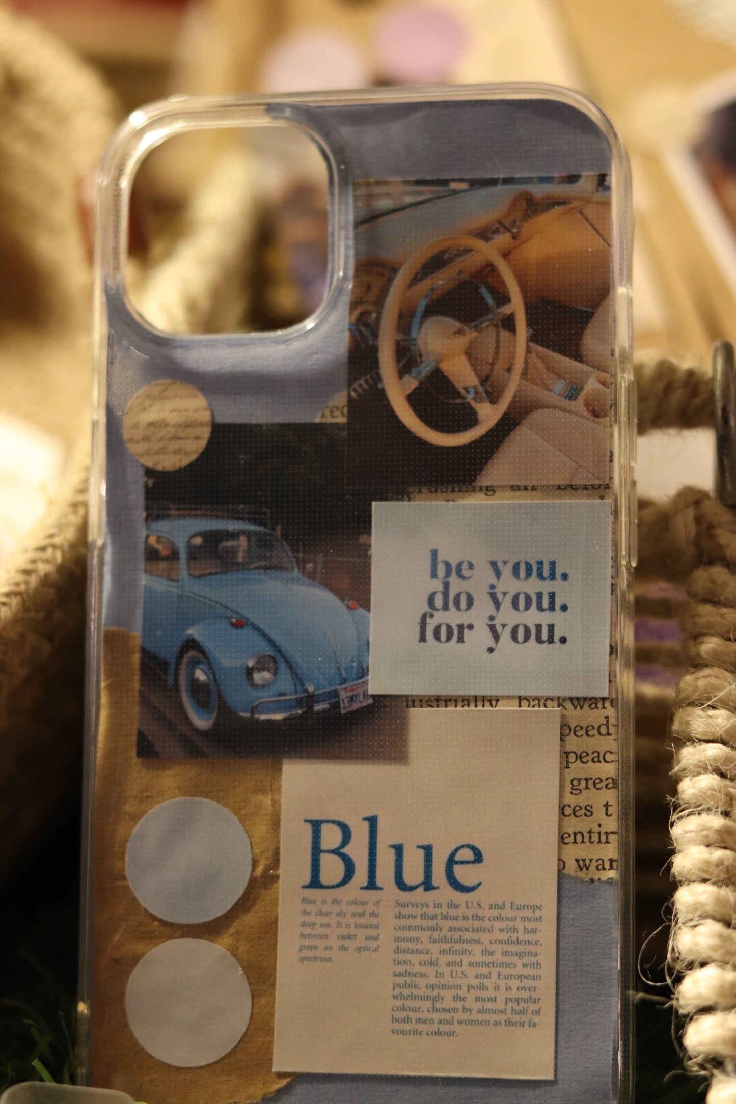 Blue Aesthetic Phone Case