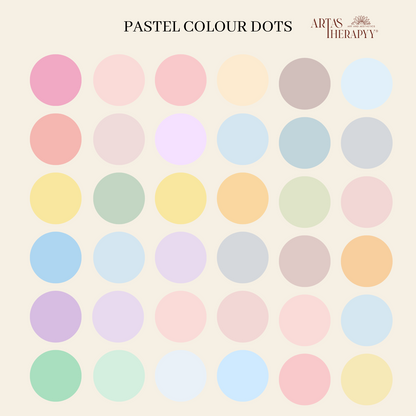 Pastel Dots Sticker Sheet