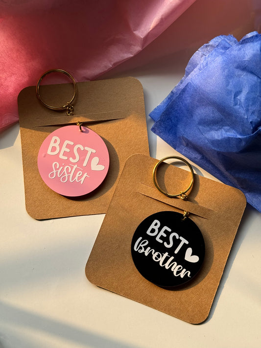 Rakshabandhan Acrylic Keychain