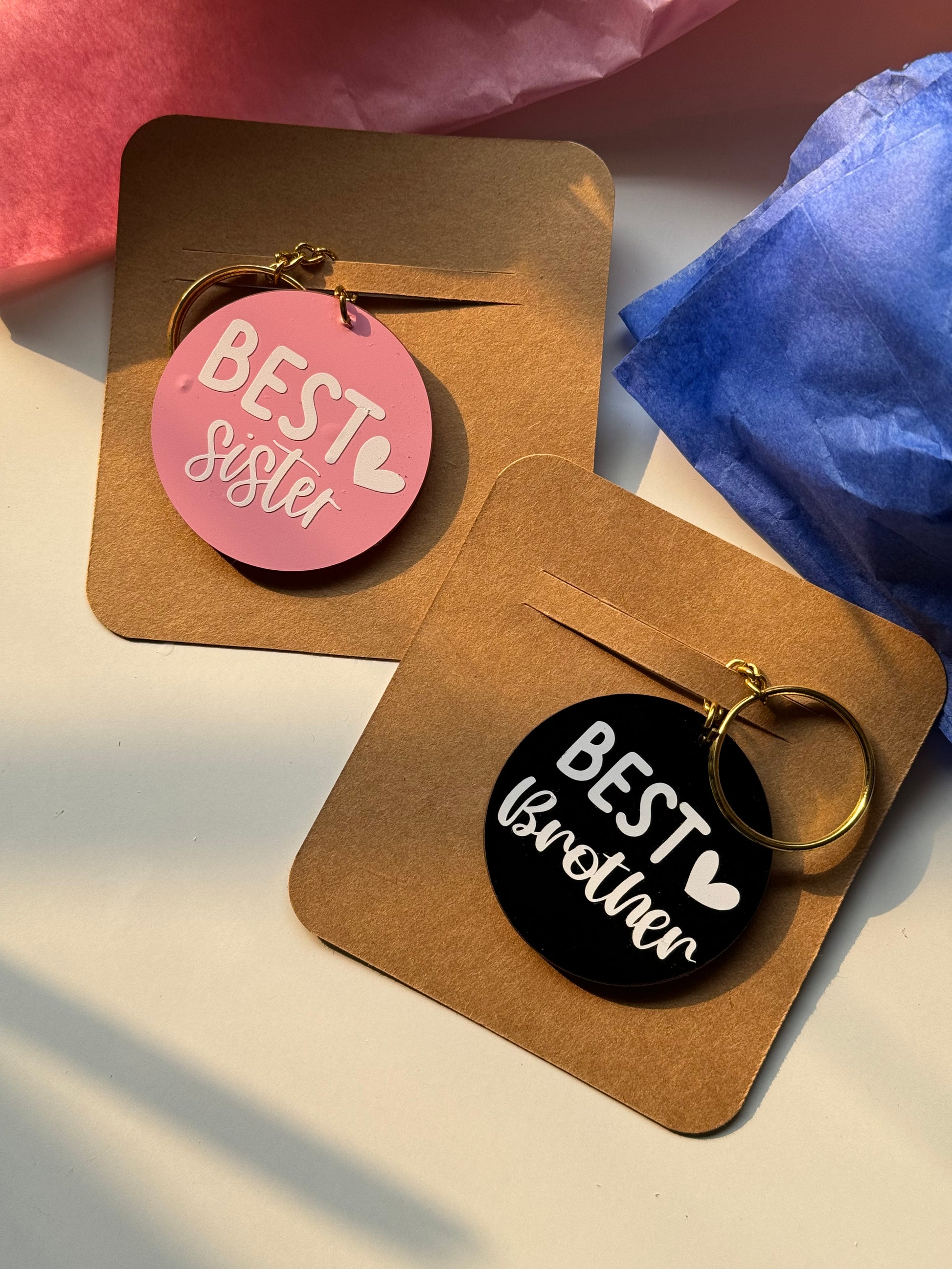 Rakshabandhan Acrylic Keychain