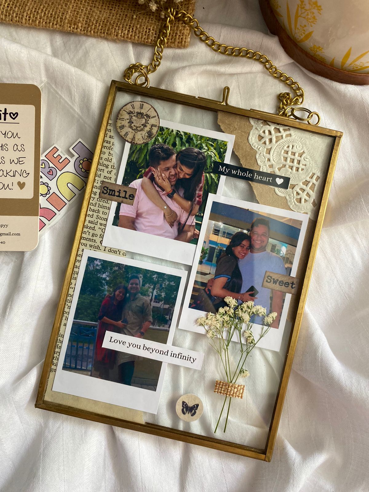 Rectangle Brass Frame