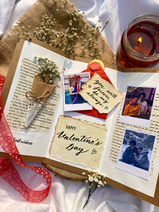 Vintage Flap Greeting Card