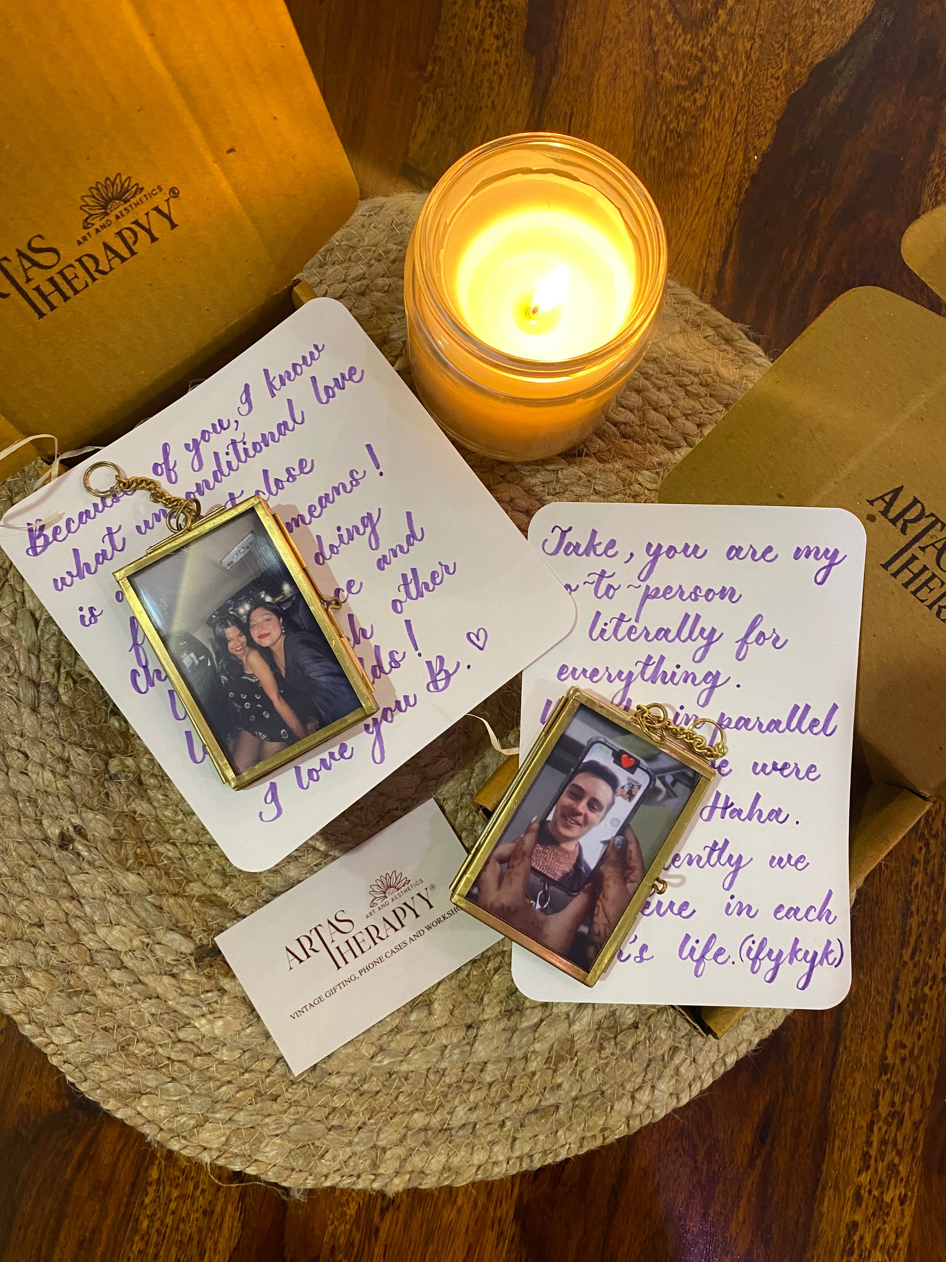 Vintage Keychain Gift Box