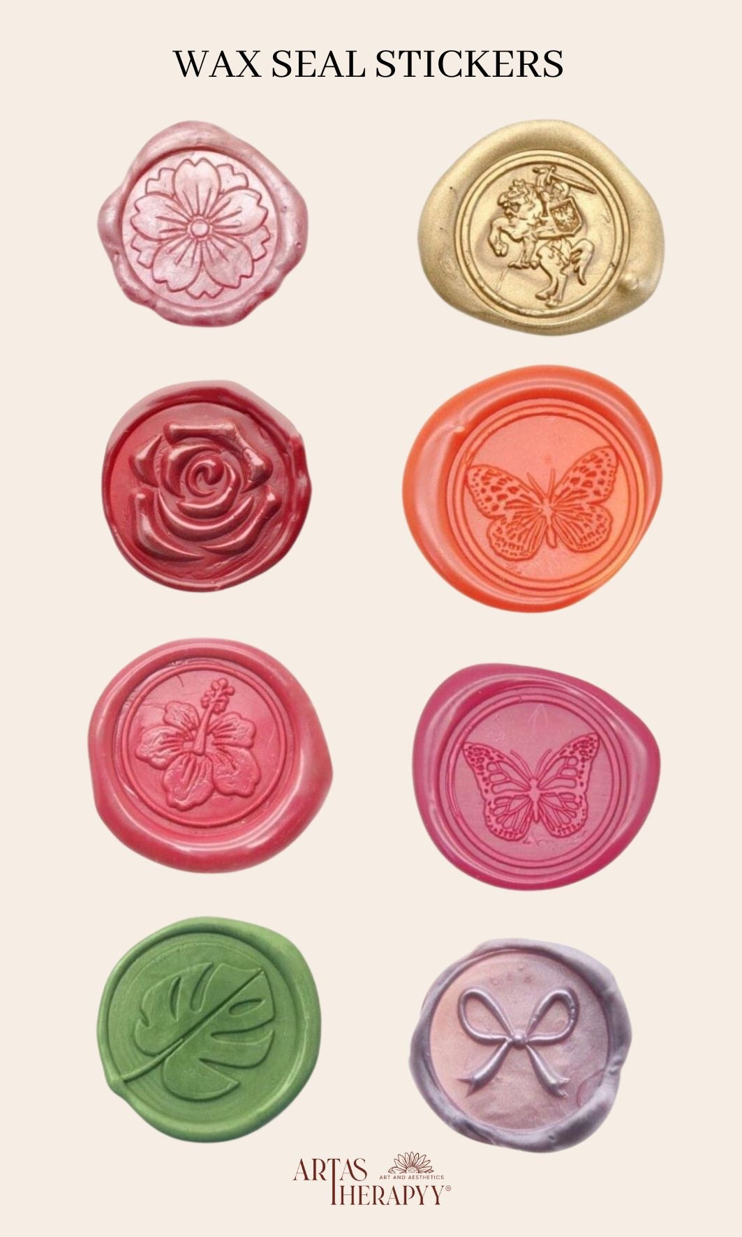 Wax Seal Sticker Sheet